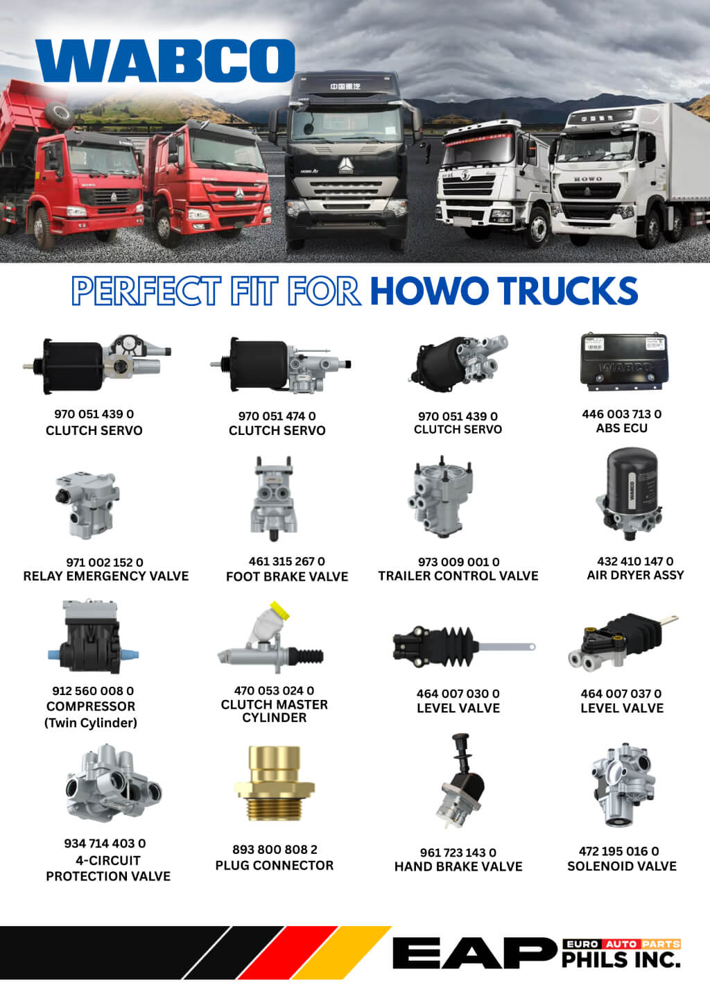 HOWO WABCO Flyers